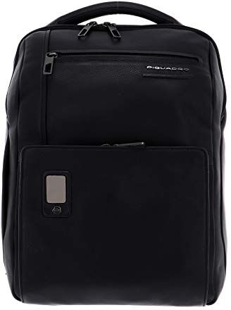 PIQUADRO Zaino Grande Personalizzabile Porta PC CA5105AO, Nero, Taglia Unica