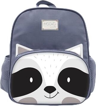 Nuvita 8740   Zainetto Bambino   Borsa Portaoggetti  Borsa con Scomparti   Zaino Ergonomico per Bambini   Zaino con Cinghie Regolabili per Bambini in Età Prescolare   (1-3 anni)  Antracite/Procione