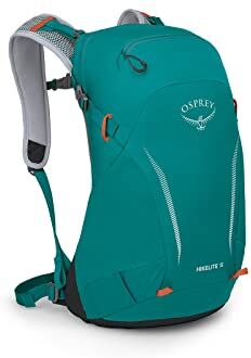 Osprey Hikelite 18 Unisex Hiking Backpack Escapade Green O/S