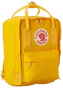 Fjällräven Kånken Mini, Zaino, Unisex, Giallo (Warm Yellow), 20x13x29 Cm, 7L