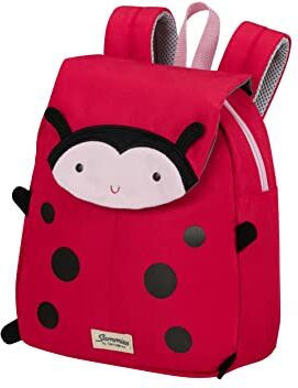 Samsonite Happy Sammies Eco Zaino S, 28.5 cm, 7 L, Rosso (Ladybug Lally)