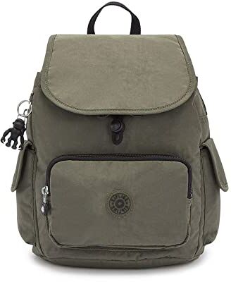 Kipling City Pack S, Zaino Donna, Verde (Green Moss), Taglia unica