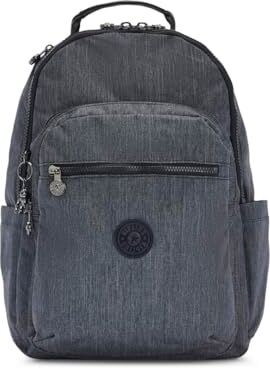 Kipling SEOUL, Zaino Casual Unisex, Active Denim