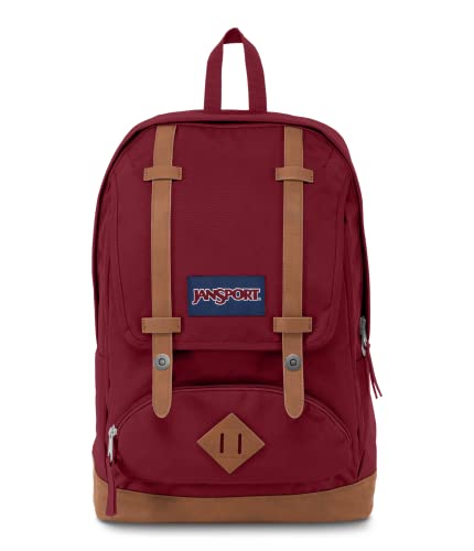 JANSPORT Cortlandt, Zaino grande, 28 L, 45 x 32 x 15 cm, 15in laptop compartment, Russet Red