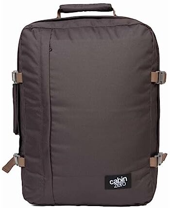 Cabinzero Zaino Cabina 55cm Con Spallacci Classic 44L -Black Sand, Blu, Blu, Taille cabine,