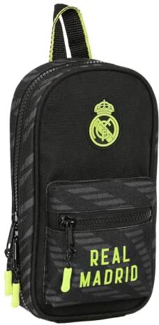 safta Articolo, Plumier Zaino C/4 Port.Vuoto Real Madrid 3ª Equipacion 22/23 Unisex-Bambini e Ragazzi, Multicolore, M