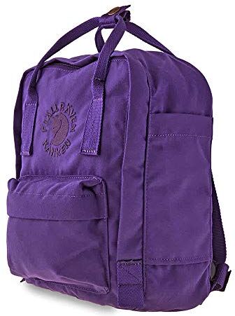 Fjällräven Re-Kånken Mini, Zaino Unisex-Adulto, Viola (Deep Violet),29 x 20 x 13 cm