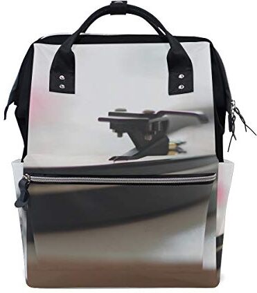 MONTOJ Record Gramophone canvas Borsa da viaggio Campus Zaino