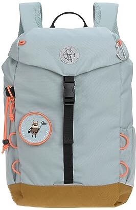 Lässig Zaino da trekking per bambini Zaino per bambini con fascia toracica spallacci imbottiti idrorepellente, 14 litri/Big Outdoor Backpack Nature azzurro