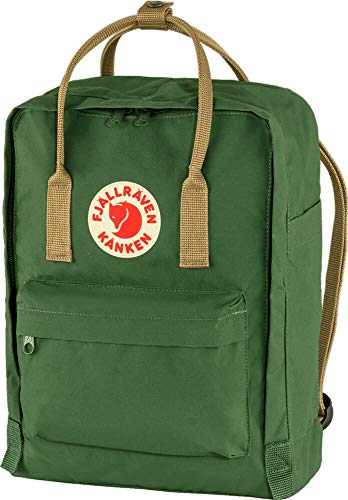 Fjallraven Kånken, Zaino Unisex-Adulto, Abete Verde-Argilla, Regular