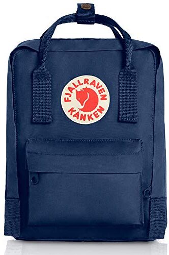 Fjällräven Kånken Mini Zaino Unisex, 100% Vinile, 7 litri, Blu (Navy), 20 x 13 x 29 cm