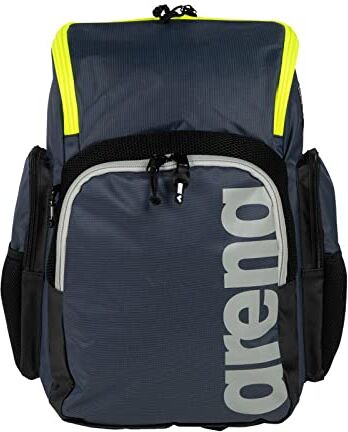 Arena Spiky III Backpack 35, Zaino Unisex Adulto, Navy-Neon, Yellow, TU