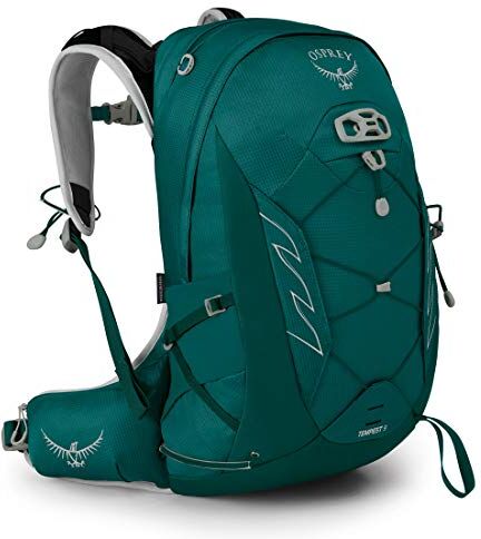 Osprey Tempest 9 Zaino da Hiking per Donna, Jasper Green Wm/L