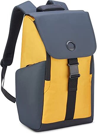 DELSEY PARIS SECURFLAP Zaino morbido 45 x 31 x 14 cm 21 litri Giallo