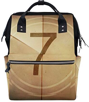 FANTAZIO Mummy Bag Zaino Countdown Seven School Bag