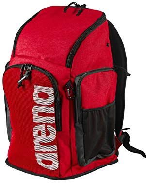 Arena Team Backpack 45 Grande Zaino da Nuoto e Piscina, da Viaggio Sportivo per Palestra e Tempo Libero, da Mare con Sacca per Indumenti Bagnati e Fondo Rinforzato, 45 Litri