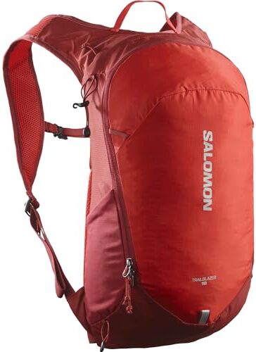 Salomon Trailblazer 10 Zaino 10L Unisex da Escursionismo, Versatilità, Facilità di utilizzo, Comfort e leggerezza, Rosso