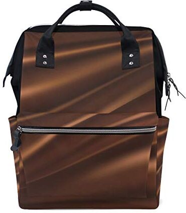 MONTOJ Toothsome Molten Silk Chocolate Canvas Borsa da viaggio Campus Zaino