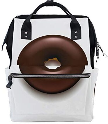 MONTOJ Chocolate Donut canvas Borsa da viaggio Campus Zaino