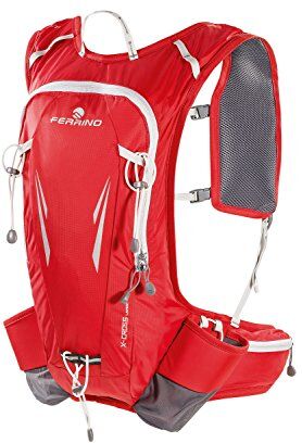 Ferrino X-Cross, Zaino da Hiking Unisex, Rosso, 12 Litri