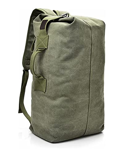 OAREA Borsa da arrampicata da viaggio di grande capacità Zaino militare tattico delle donne Borse dell'esercito della tela Borsa da benna della, OD, Large