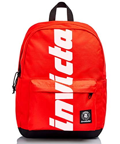 Invicta Zaino, CARLSON, Tasca Porta PC, Tasca Porta Borraccia, Zaino Scuola, Viaggio & Tempo Libero, Capienza 27 LT