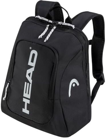 Head Kids Tour Backpack Tennis Zaino, nero/bianco