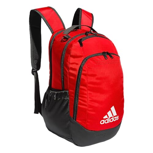 Adidas Zaino sportivo Defender Team, Team Power Rosso, Taglia unica, Zaino sportivo Defender Team