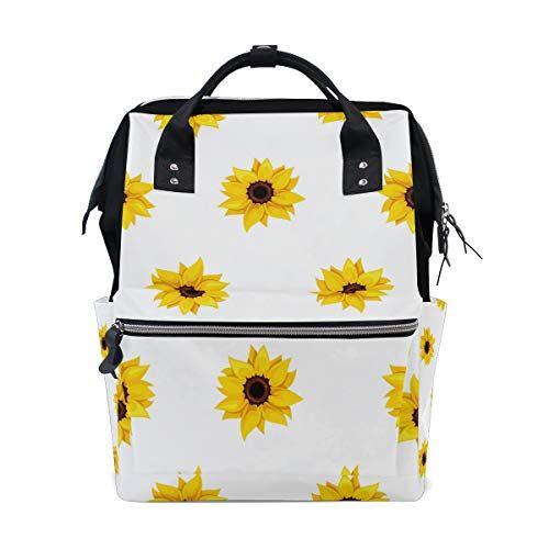 FANTAZIO Borsa Mummia Zaino Piccolo Girasole Modello Borsa Scuola