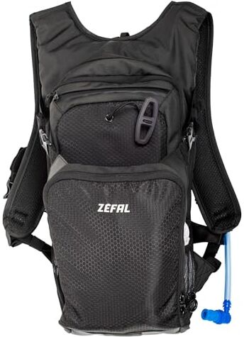 ZEFAL 3420586601786, Zainetto IDRICO Z Hydro Enduro Nero Unisex-Adult, 9L + 3L