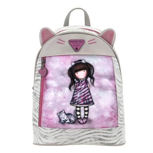 safta Articolo, Mini Zaino Gorjuss Ruby Wild Unisex-Bambini e Ragazzi, Multicolore, M