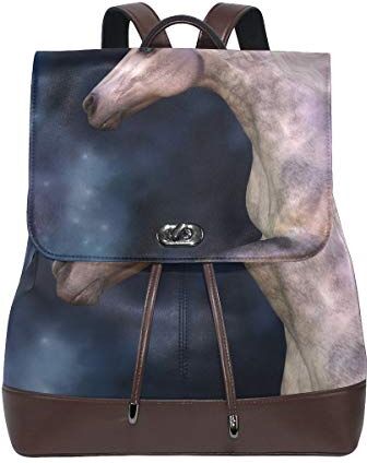 FANTAZIO Zaino Dapple Grigio Unicorn Travel Bag