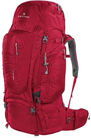 Ferrino Transalp 60, Zaino da Hiking Unisex, Rosso, 60 L