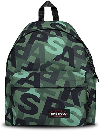 EASTPAK ZAINO PADDED PAK'R LETTER GREEN