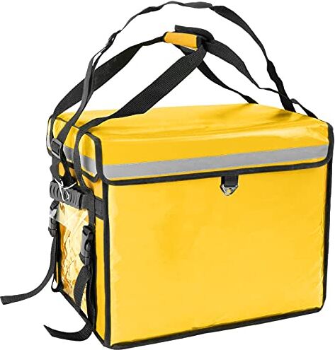 CityBAG Zaino isotermico 45 x 35 x 33 cm Giallo per grigliate e Consegna di Cibo