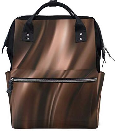 MONTOJ Creamy Silk Chocolate canvas Borsa da viaggio Campus Zaino