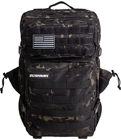 ELITRAINX Zaino 45L Tattico Militare USA Impermeabile Sport, Cabina Aereo, CrossTraining, All'aperto Sport Palestra Portatile by