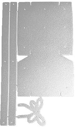 Yfenglhiry Scatola zaino in metallo fustelle scrapbooking stencil fustellatura carta goffratura album fotografico fai da te modello stampo decorazione scrapbooking stencil modello