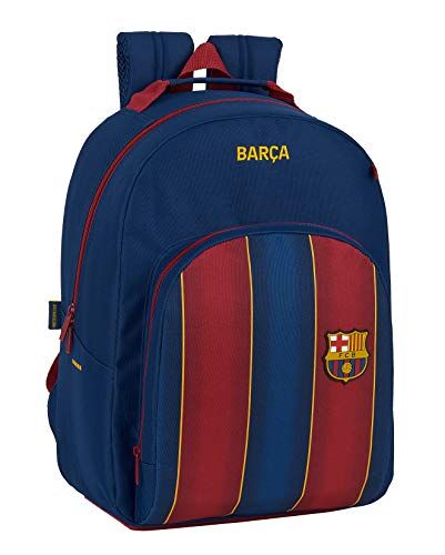 safta F.c. Barcelona, Zaino Unisex-Bambini, Blu Navy/Bordeaux, One Size