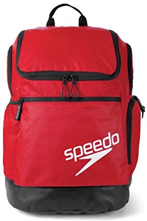 Speedo Unisex Adulto Teamster 2.0 Rucksack 35L Zaino, Rosso, Taglia Unica