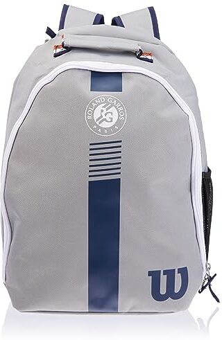 Wilson Roland Garros Jr Tennis Backpack , Womens,Mens Backpack, grey, One size EU