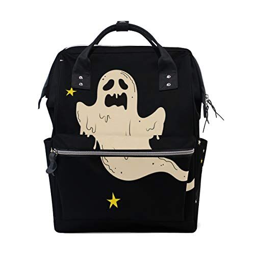 MALPLENA Zaino Spooky Halloween Fantasma Scuola Zaino da Viaggio