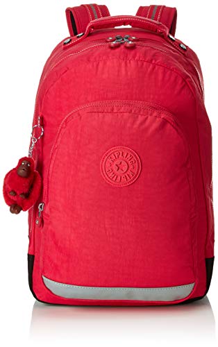 Kipling CLASS ROOM, Ampio Zaino con Protezione per Laptop 15", Idrorepellente, 43 cm, 28 L, 0.89 kg, Rosa (True Pink)