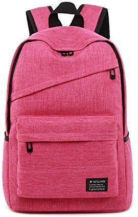 MINGFENG STORE MFENG Store Outdoor Casual Traspirante Multi-funzione Notebook Tablet Zaino (colore: Rosa Rosso)