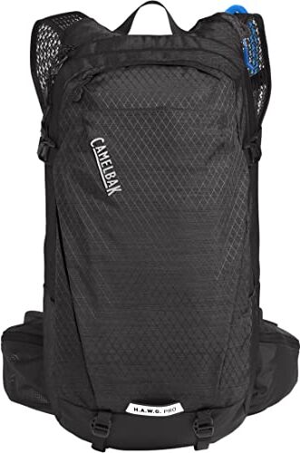 Camelbak Hawg PRO 20, Zaino idratante Unisex-Adulto, Nero, 20L