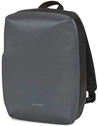 AA.VV Zaino Porta PC, Notebook Bag, Borsa PC 15" Pollici e Tablet, Zainetto con Materiale Impermeabile Resistente all'Acqua, Dimensioni 35 x 27 x 9,5 cm, Colore Grigio