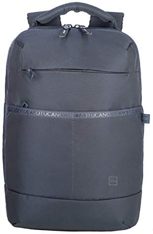 Tucano Astra Backpack Backpack, Zaino Viaggio Porta Pc Compatibile con MacBook PRO/Air 13" e Laptop 13", in Poliestere Riciclato. Imbottito e Protettivo con Anti Shock System