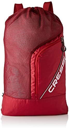 Cressi Sumba Bag, Zainetto Sportivo con Rete Unisex Adulto, Viola, 35 x 60 cm