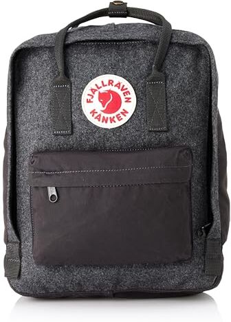 Fjallraven Kånken Re-Wool, Zaino Sportivo Unisex, Grey, OneSize