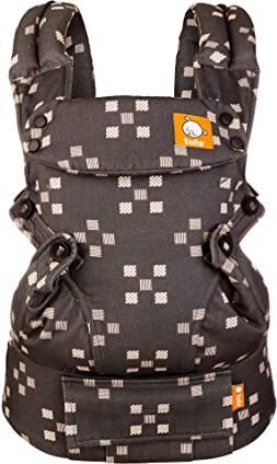 Tula Esplora portabebe neonato ergonomico ed evolutivo zaino portabebe anteriore 3-in-1, porteo bebè zaino bebè da 3,2 a 20,4 kg (Patchwork Checkers)